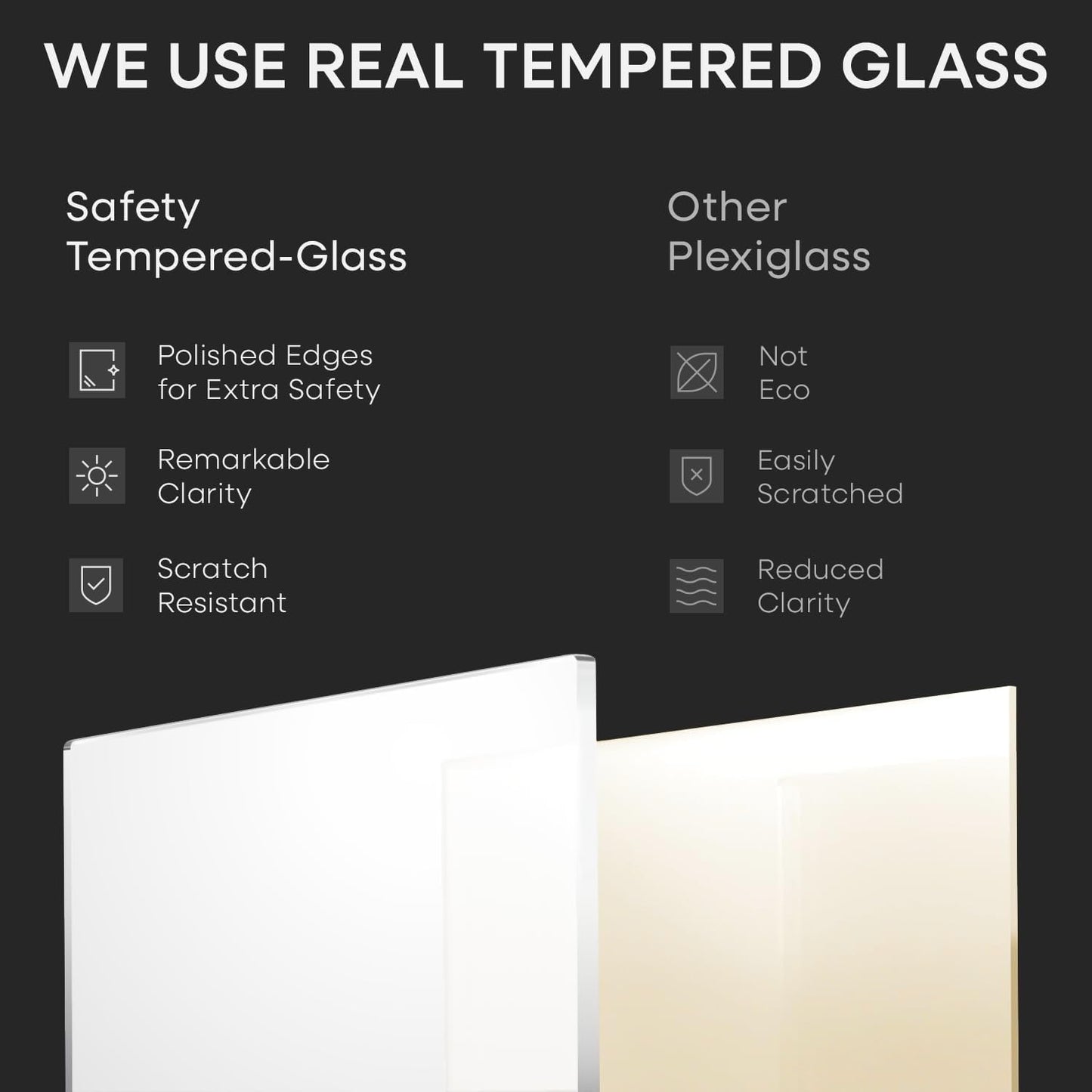 Homeforia 24x30 Picture Frame Wood, High End Natural Oak 24 x 30 Frame with Mat 18 by 24, 24x30 Light Wooden Poster Frames Matted to 18x24 Photo, 30by24 Large Frame, Tempered Glass, Wall Kit, Set of 1