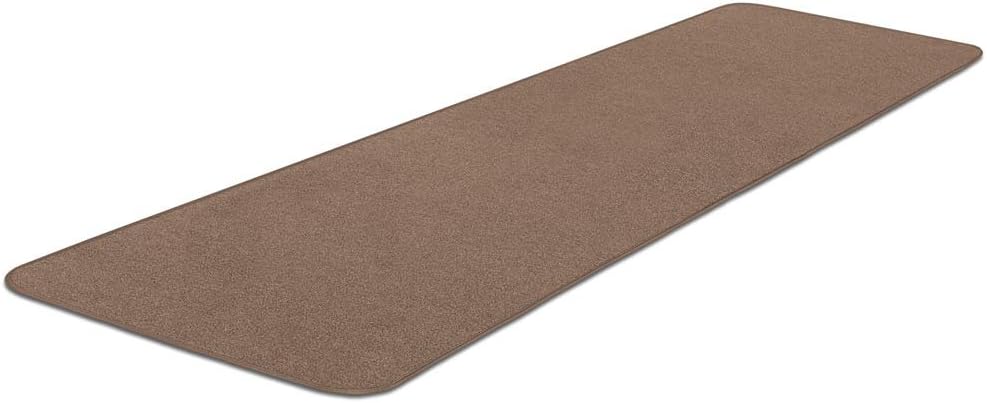House, Home and More Outdoor Carpet Runner - Brown - 3 Feet x 20 Feet