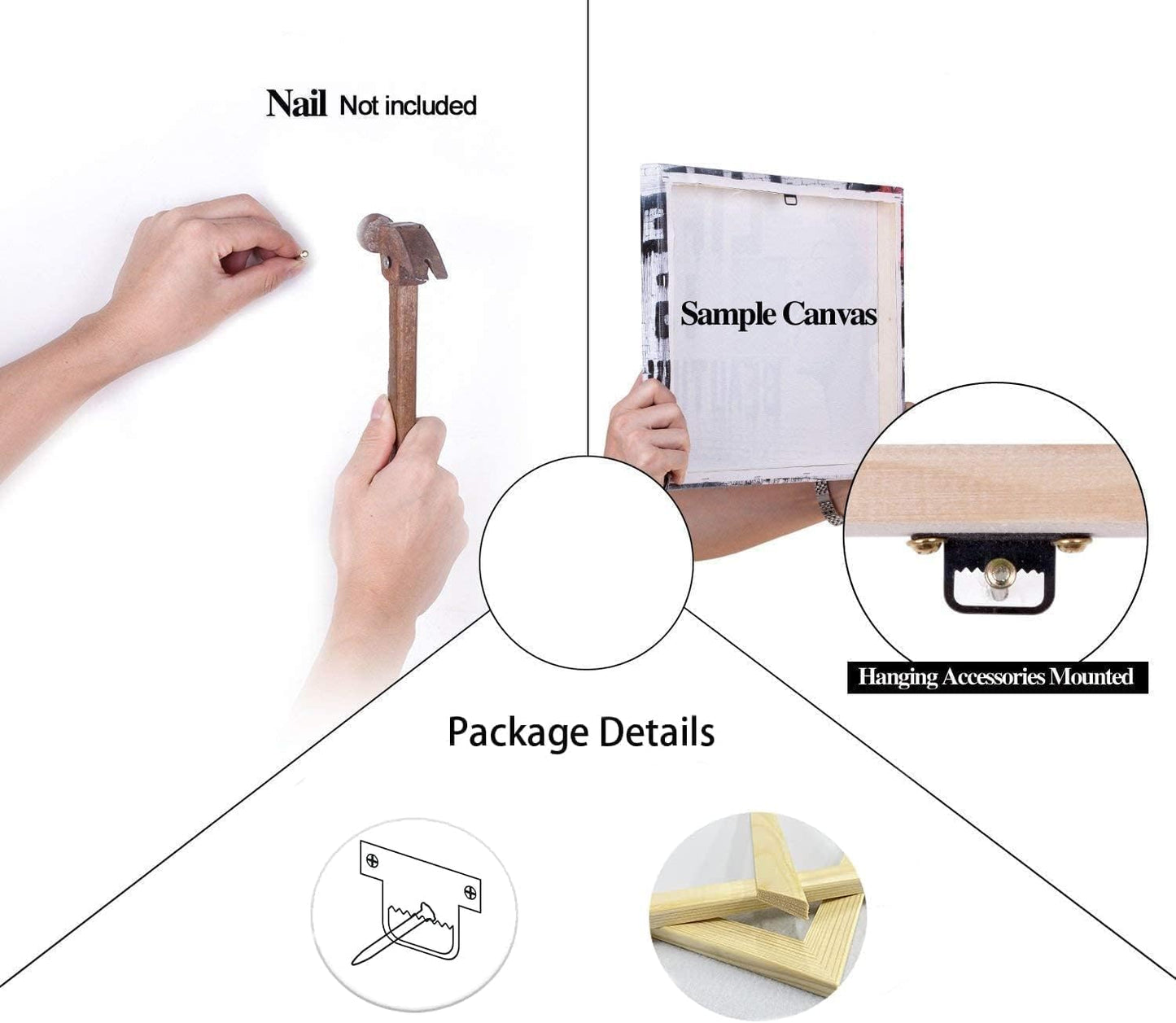 Inspirational Entrepreneur Quotes Mindset Poster Motivational Canvas Wall Art Print Artwork Painting Picture for Framed Home Decoration Living Room Office Ready to Hang [12''W X 18''H]