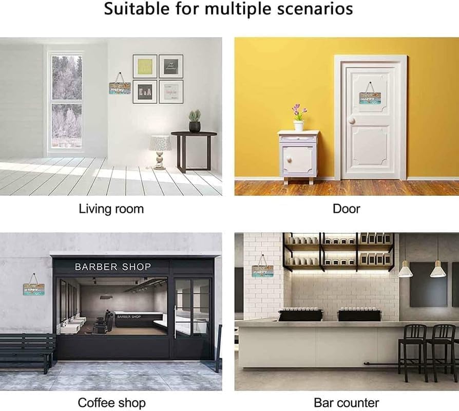 in This Kitchen We Dance Sign, Rustic Farmhouse Wood Wall Hanging Kitchen Plaque Decorations, Kitchen Sign Decor for Dinning Room (Dance) 6x16 Inch