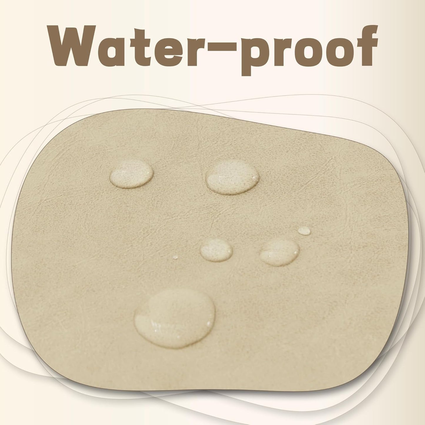 30-Inch Round Storage Ottoman, Modern Ottoman Coffee Table with Removable Top for Living Room, Bedroom, Office (Khaki)