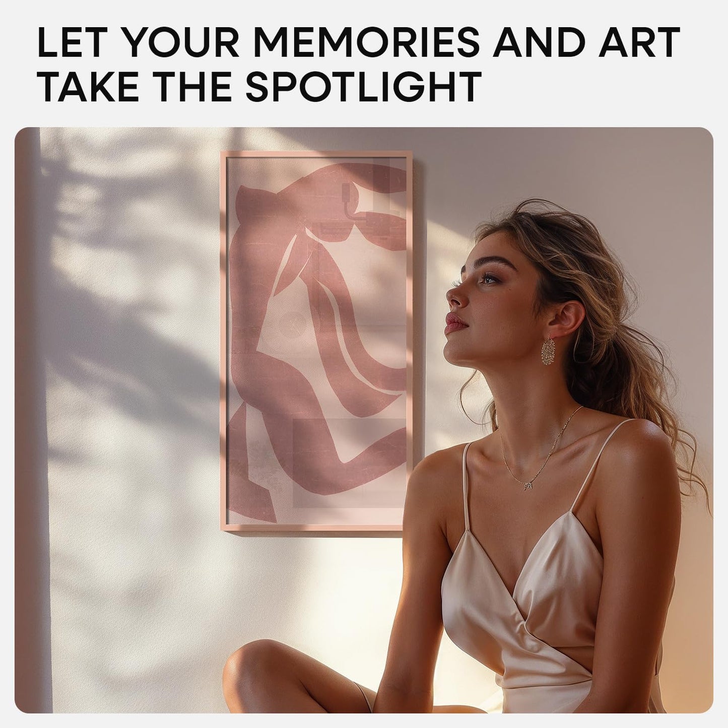 Homeforia 11x22 Newspaper Frame Rose Gold, High End Metal 11 x 22 Picture Frame without Mat, 22x11 Thin Rose Gold Poster Frames for Wall, 11by22 Display Photo Frame, Tempered Glass, Wall Kit, Set of 1