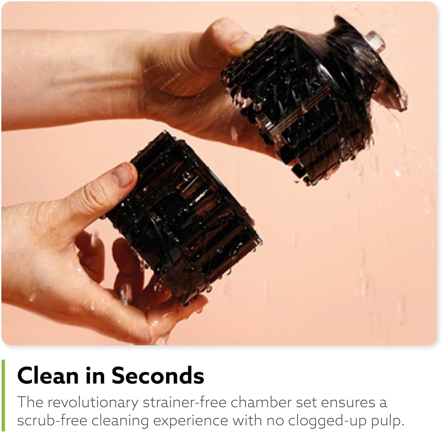 Hurom H400 Cold Press Juicer Machine, Award Winning Masticating Slow Juicer, Easy to Clean, Strainer & Hands Free with Self Feeding, Wide Mouth Hopper, Easy Assembly (White)