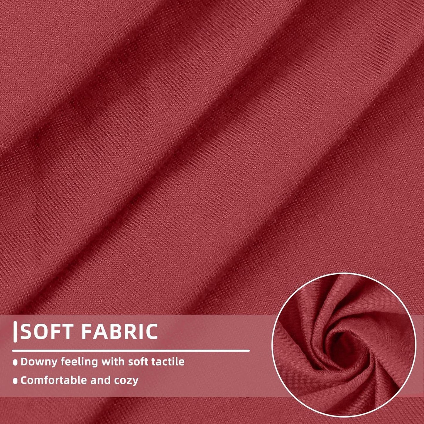 hyha Waterproof Couch Cushion Covers, Sectional Sofa Slipcovers Washable, L Shape Chaise Dog Couch Covers for Sectional Sofa, Universal Furniture Protector (1 Piece for Chaise XL, Wine Red)